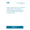 UNE EN IEC 63296-3:2025 Portable multimedia equipment - Determination of battery duration - Part 3: Wearable powered loudspeaker equipment (Endorsed by Asociación Española de Normalización in February of 2026.)