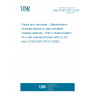 UNE EN ISO 7012-3:2026 Paints and varnishes - Determination of preservatives in water-dilutable coating materials - Part 3: Determination of in-can isothiazolinones with LC-UV and LC-MS (ISO 7012-3:2025)