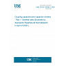 UNE EN IEC 60358-1:2026 - Coupling capacitors and capacitor dividers - Part 1: General rules (Endorsed by Asociación Española de Normalización in April of 2026.)