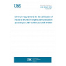 UNE 66500:2026 - Minimum requirements for the certification of inputs to be used in organic plant production according to UNE 142500 and UNE 315500 UNE 66500:2026 - Minimum requirements for the certification of inputs to be used in organic plant production according to UNE 142500 and UNE 315500