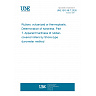 UNE ISO 48-7:2026 - Rubber, vulcanized or thermoplastic. Determination of hardness. Part 7. Apparent hardness of rubber- covered rollers by Shore-type durometer method UNE ISO 48-7:2026 - Rubber, vulcanized or thermoplastic. Determination of hardness. Part 7. Apparent hardness of rubber- covered rollers by Shore-type durometer method