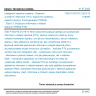 ČSN P ISO/TS 21219-13 - Inteligentní dopravní systémy - Dopravní a cestovní informace (TTI) v dopravním protokolu expertní skupiny, druhá generace (TPEG2) - Část 13: Služba pro informace o veřejné dopravě (TPEG2-PTS)