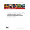 BS EN 61434:1997 Secondary cells and batteries containing alkaline or non-acidic electrolytes. Guide to the designation of current in alkaline secondary cell and battery standards