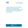 UNE EN ISO 22764:2026 - Jewellery and precious metals - Fineness of solders used with precious metal jewellery alloys (ISO 22764:2020) (Endorsed by Asociación Española de Normalización in May of 2026.)