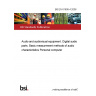 BS EN 61606-4:2006 Audio and audiovisual equipment. Digital audio parts. Basic measurement methods of audio characteristics Personal computer