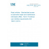 UNE EN ISO 18541-3:2015 Road vehicles - Standardized access to automotive repair and maintenance information (RMI) - Part 3: Functional user interface requirements (ISO 18541-3:2014) UNE EN ISO 18541-3:2015 Road vehicles - Standardized access to automotive repair and maintenance information (RMI) - Part 3: Functional user interface requirements (ISO 18541-3:2014)