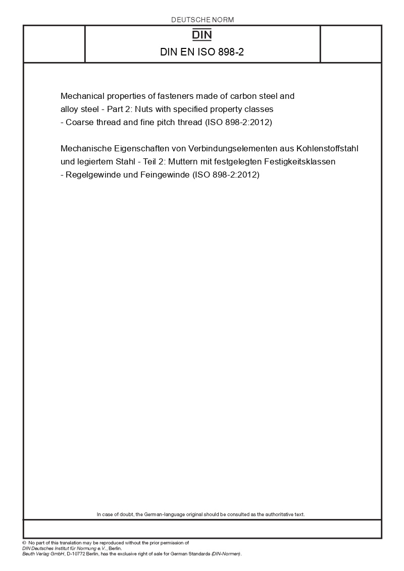 DIN EN ISO 8982 Technické normy