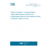 UNE EN 62061:2005/A1:2013 Safety of machinery - Functional safety of safety-related electrical, electronic and programmable electronic control systems (Endorsed by AENOR in March of 2013.) UNE EN 62061:2005/A1:2013 Safety of machinery - Functional safety of safety-related electrical, electronic and programmable electronic control systems (Endorsed by AENOR in March of 2013.)