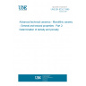 UNE EN 623-2:1995 Advanced technical ceramics - Monolithic ceramics - General and textural properties - Part 2: Determination of density and porosity UNE EN 623-2:1995 Advanced technical ceramics - Monolithic ceramics - General and textural properties - Part 2: Determination of density and porosity