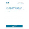 UNE EN 2155-9:1992 AEROSPACE SERIES. TEST METHODS FOR TRANSPARENT MATERIALS FOR AIRCRAFT GLAZING. PART 9: DETERMINATION OF HAZE.