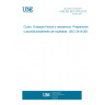 UNE EN ISO 2419:2012 Leather - Physical and mechanical tests - Sample preparation and conditioning (ISO 2419:2012) UNE EN ISO 2419:2012 Leather - Physical and mechanical tests - Sample preparation and conditioning (ISO 2419:2012)
