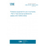 UNE EN ISO 10256-3:2025 Protective equipment for use in ice hockey - Part 3: Face and eye protectors for skaters (ISO 10256-3:2024)