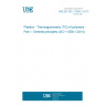 UNE EN ISO 11358-1:2015 Plastics - Thermogravimetry (TG) of polymers - Part 1: General principles (ISO 11358-1:2014) UNE EN ISO 11358-1:2015 Plastics - Thermogravimetry (TG) of polymers - Part 1: General principles (ISO 11358-1:2014)
