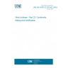 UNE EN 61400-22:2011/AC:2020-04 Wind turbines - Part 22: Conformity testing and certification