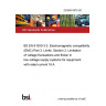 23/30451875 DC BS EN 61000-3-3. Electromagnetic compatibility (EMC) Part 3. Limits. Section 3. Limitation of voltage fluctuations and flicker in low-voltage supply systems for equipment with rated current 16 A