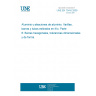 UNE EN 754-6:2009 Aluminium and aluminium alloys - Cold drawn rod/bar and tube - Part 6: Hexagonal bars, tolerances on dimensions and form