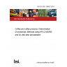 BS EN ISO 18862:2019 Coffee and coffee products. Determination of acrylamide. Methods using HPLC-MS/MS and GC-MS after derivatization