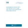 UNE EN 60068-2-66:1997 ENVIRONMENTAL TESTING. PART 2: TEST METHODS. TEST CX: DAMP HEAT, STEADY STATE (UNSATURATED PRESSURIZED VAPOUR).