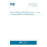UNE 164004:2014 Solid biofuels. Fuel Specifications and classes. Graded fruit shells UNE 164004:2014 Solid biofuels. Fuel Specifications and classes. Graded fruit shells
