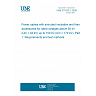 UNE 211632-1:2026 - Power cables with extruded insulation and their accessories for rated voltages above 36 kV (Um = 42 kV) up to 150 kV (Um = 170 kV). Part 1: Requirements and test methods