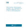 UNE EN 60204-11:2002 CORR:2010 Safety of machinery - Electrical equipment of machines -- Part 11: Requirements for HV equipment for voltages above 1 000 V a.c. or 1 500 V d.c. and not exceeding 36 kV UNE EN 60204-11:2002 CORR:2010 Safety of machinery - Electrical equipment of machines -- Part 11: Requirements for HV equipment for voltages above 1 000 V a.c. or 1 500 V d.c. and not exceeding 36 kV