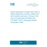 UNE EN 60169-24:1993 Radio-frequency connectors - Part 24: Radio-frequency coaxial connectors with screw coupling, typically for use in 75 ohm cable distribution systems (Type F) UNE EN 60169-24:1993 Radio-frequency connectors - Part 24: Radio-frequency coaxial connectors with screw coupling, typically for use in 75 ohm cable distribution systems (Type F)