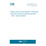UNE EN 60917-1:2001 Modular order for the development of mechanical structures for electronic equipment practices -- Part 1: Generic standard. UNE EN 60917-1:2001 Modular order for the development of mechanical structures for electronic equipment practices -- Part 1: Generic standard.