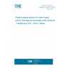 UNE EN 12201-4:2012 Plastics piping systems for water supply, and for drainage and sewerage under pressure - Polyethylene (PE) - Part 4: Valves UNE EN 12201-4:2012 Plastics piping systems for water supply, and for drainage and sewerage under pressure - Polyethylene (PE) - Part 4: Valves