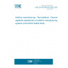 UNE EN ISO/ASTM 52902:2024 Additive manufacturing - Test artefacts - Geometric capability assessment of additive manufacturing systems (ISO/ASTM 52902:2023)