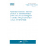 UNE EN ISO 20427:2025 Pigments and extenders - Dispersion procedure for sedimentation-based particle sizing of suspended pigment or extender with liquid sedimentation methods (ISO 20427:2023)