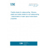 UNE EN 1931:2001 Flexible sheets for waterproofing - Bitumen, plastic and rubber sheets for roof waterproofing - Determination of water vapour transmission properties