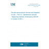 UNE EN 60747-5-3:2001 Discrete semiconductor devices and integrated circuits - Part 5-3: Optoelectronic devices - Measuring methods UNE EN 60747-5-3:2001 Discrete semiconductor devices and integrated circuits - Part 5-3: Optoelectronic devices - Measuring methods