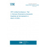 UNE EN IEC 62541-4:2026 - OPC Unified Architecture - Part 4: Services (Endorsed by Asociación Española de Normalización in March of 2026.)