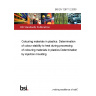 BS EN 12877-2:2000 Colouring materials in plastics. Determination of colour stability to heat during processing of colouring materials in plastics Determination by injection moulding