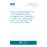 UNE EN 60835-3-13:1997 Methods of measurement for equipment used in digital microwave radio transmission systems - Part 3: Measurements on satellite earth stations - Section 13: VSAT systems UNE EN 60835-3-13:1997 Methods of measurement for equipment used in digital microwave radio transmission systems - Part 3: Measurements on satellite earth stations - Section 13: VSAT systems