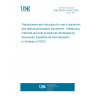 UNE EN IEC 61007:2020 Transformers and inductors for use in electronic and telecommunication equipment - Measuring methods and test procedures (Endorsed by Asociación Española de Normalización in October of 2020.) UNE EN IEC 61007:2020 Transformers and inductors for use in electronic and telecommunication equipment - Measuring methods and test procedures (Endorsed by Asociación Española de Normalización in October of 2020.)