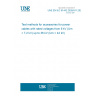 UNE EN IEC 61442:2026/A11:2026 Test methods for accessories for power cables with rated voltages from 6 kV (Um = 7,2 kV) up to 36 kV (Um = 42 kV)