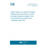 UNE EN 50288-8:2013 Multi-element metallic cables used in analogue and digital communication and control - Part 8: Specification for type 1 cables characterised up to 2 MHz UNE EN 50288-8:2013 Multi-element metallic cables used in analogue and digital communication and control - Part 8: Specification for type 1 cables characterised up to 2 MHz