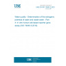 UNE EN ISO 19040-3:2023 Water quality - Determination of the estrogenic potential of water and waste water - Part 3: In vitro human cell-based reporter gene assay (ISO 19040-3:2018)
