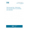 UNE EN ISO 4349:2025 Solid recovered fuels - Determination of the recycling index for co-processing (ISO 4349:2024)