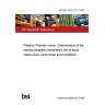 BS EN ISO 9771:1997 Plastics. Phenolic resins. Determination of the pseudo-adiabatic temperature rise of liquid resols when cured under acid conditions