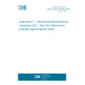 UNE 21302-195/1M:2004 Amendment 1 - International Electrotechnical Vocabulary (IEV) - Part 195: Earthing and protection against electric shock