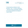 UNE EN IEC 62680-1-2:2020 Universal serial bus interfaces for data and power - Part 1-2: Common components - USB Power Delivery specification (Endorsed by Asociación Española de Normalización in April of 2020.) UNE EN IEC 62680-1-2:2020 Universal serial bus interfaces for data and power - Part 1-2: Common components - USB Power Delivery specification (Endorsed by Asociación Española de Normalización in April of 2020.)
