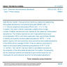 ČSN EN ISO 18218-1 - Usně - Stanovení ethoxylovaných alkylfenolů - Část 1: Přímá metoda