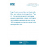 UNE EN 60317-61:2012 Specifications for particular types of winding wires - Part 61: Polyester glass fibre wound, minimum class 180, resin or varnish impregnated, bare or enamelled rectangular copper wire, temperature index 180 UNE EN 60317-61:2012 Specifications for particular types of winding wires - Part 61: Polyester glass fibre wound, minimum class 180, resin or varnish impregnated, bare or enamelled rectangular copper wire, temperature index 180