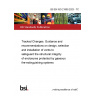 BS EN ISO 21805:2023 - TC Tracked Changes. Guidance and recommendations on design, selection and installation of vents to safeguard the structural integrity of enclosures protected by gaseous fire-extinguishing systems