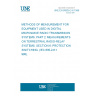 UNE EN 60835-2-6:1996 Methods of measurement for equipment used in digital microwave radio transmission systems - Part 2: Measurements on terrestrial radio-relay systems - Section 6: Protection switching UNE EN 60835-2-6:1996 Methods of measurement for equipment used in digital microwave radio transmission systems - Part 2: Measurements on terrestrial radio-relay systems - Section 6: Protection switching