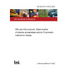 BS EN ISO 11816-2:2024 Milk and milk products. Determination of alkaline phosphatase activity Fluorimetric method for cheese