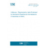 UNE EN 14144:2025 Lifebuoys - Requirements, tests (Endorsed by Asociación Española de Normalización in December of 2025.)