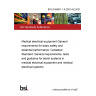 BS EN 60601-1-8:2007+A2:2021 Medical electrical equipment General requirements for basic safety and essential performance. Collateral Standard: General requirements, tests and guidance for alarm systems in medical electrical equipment and medical electrical systems